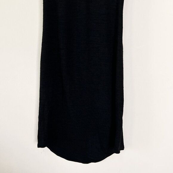 Aritzia Wilfred Free Yasmin Black Open Back Sleeveless Bodycon Dress - Picture 5 of 9
